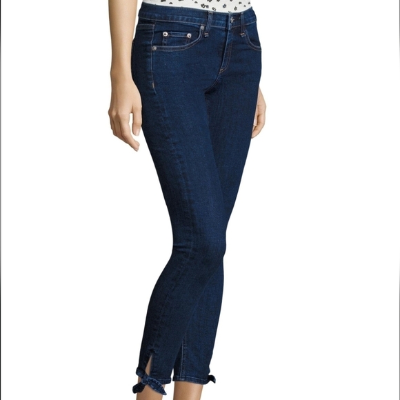 RAG & bone Stevie ankle tie jeans size 28 - Picture 3 of 7